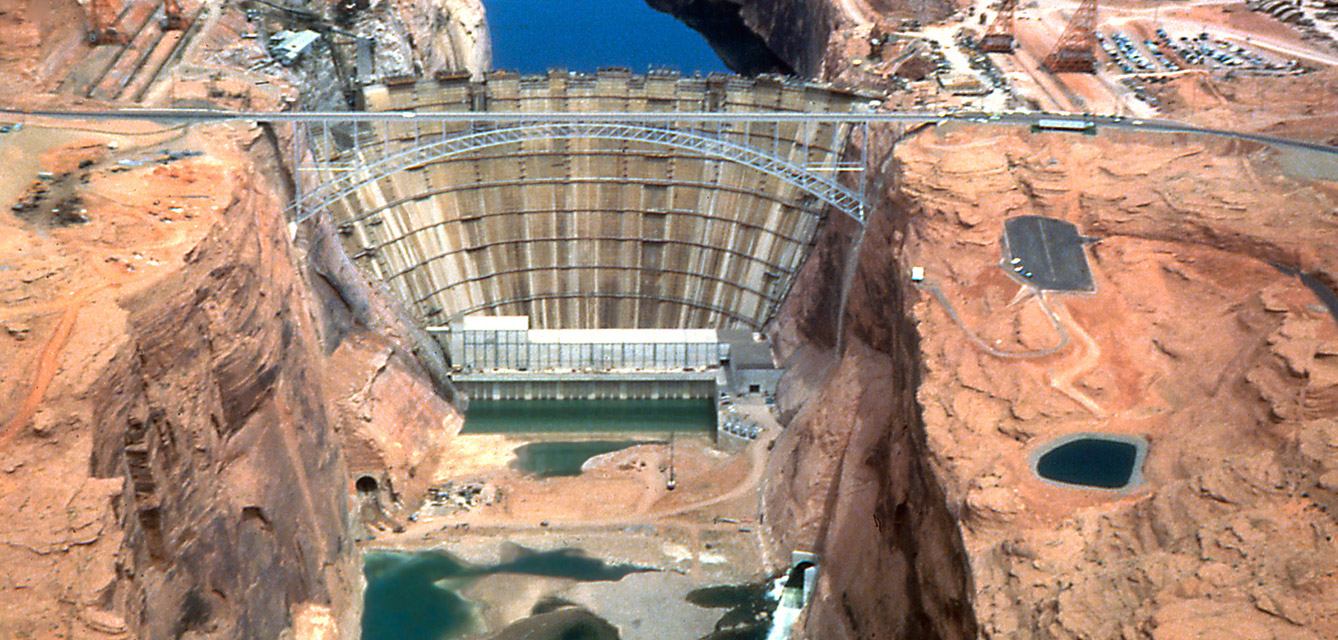 Glen Canyon Dam Construction